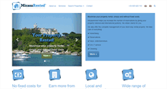 Desktop Screenshot of micasarented.com